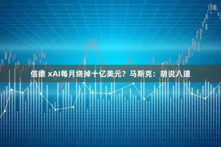 信德 xAI每月烧掉十亿美元？马斯克：胡说八道