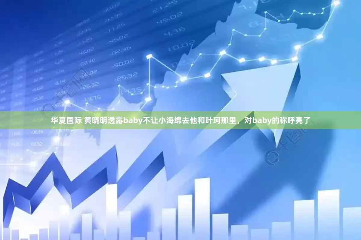华夏国际 黄晓明透露baby不让小海绵去他和叶珂那里，对baby的称呼亮了