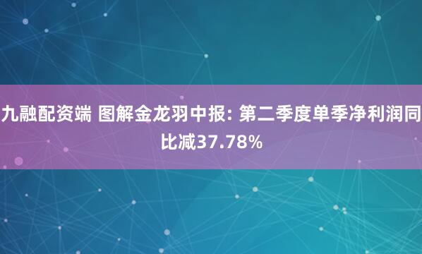 九融配资端 图解金龙羽中报: 第二季度单季净利润同比减37.78%